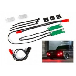 Traxxas 9496R LED Lights Front Set Red Chevrolet C10