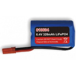 Li-Fe Battery 2S 6,4V 320mAh Joysway Magic Vee/Cat