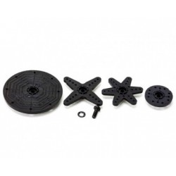 Savox - Servo Horn Set Standard Plastic w/ Screw for Plastic Gear