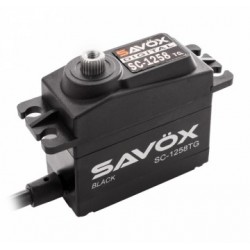 Savox - SC-1258TG Servo 12Kg 0,08s Coreless Black Edition