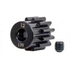 Traxxas 6482X Pinion Gear 12T 1.0M for 5mm Shaft (Machined)