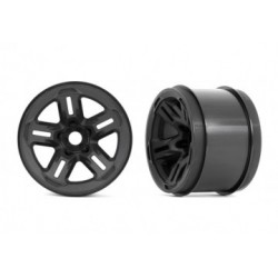 Traxxas 9671 Wheels 3.8'' Black (17mm Hex ) (2)