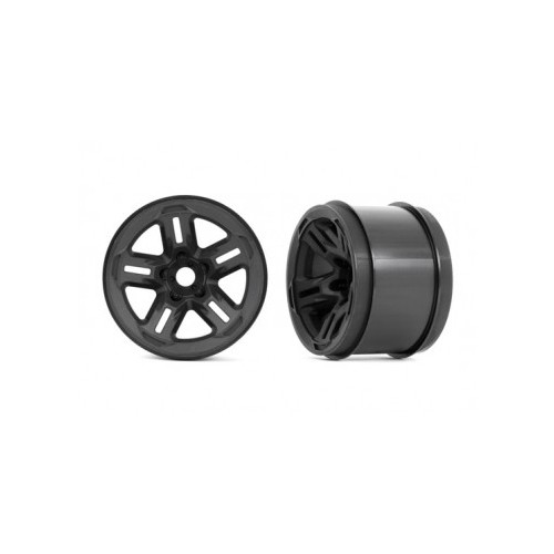Traxxas 9671 Wheels 3.8'' Black (17mm Hex ) (2)