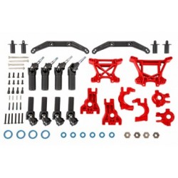 Traxxas 9080R Upgrade Kit Heavy Duty Red Hoss, Rustler, Slash - 4x4