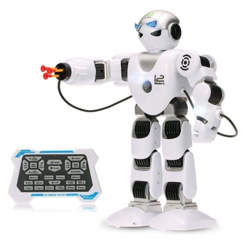 Robot - fuldt fjernstyret robot med skud, tale, musik, dans