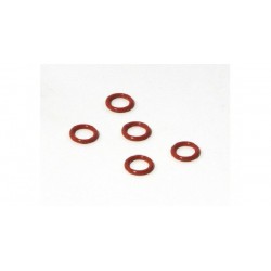 HPI 6823 - SILICONE O RING SS-045 4.5 X 6.6MM (RED)(5PCS)