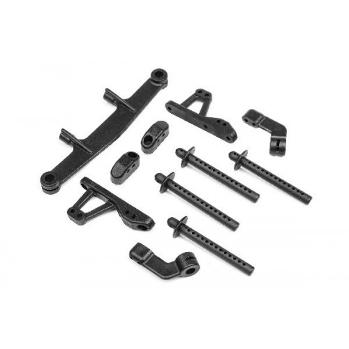 HPI 115302 - BODY POST/CAMBER LINK SET (FRONT/REAR)