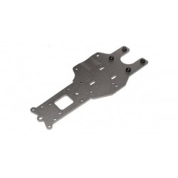 HPI 102169 - REAR CHASSIS PLATE (GUNMETAL)