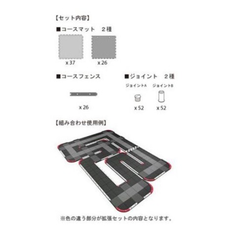 Kyosho Mini-Z Grand Prix Circuit 30 Expansion Set (60pcs)