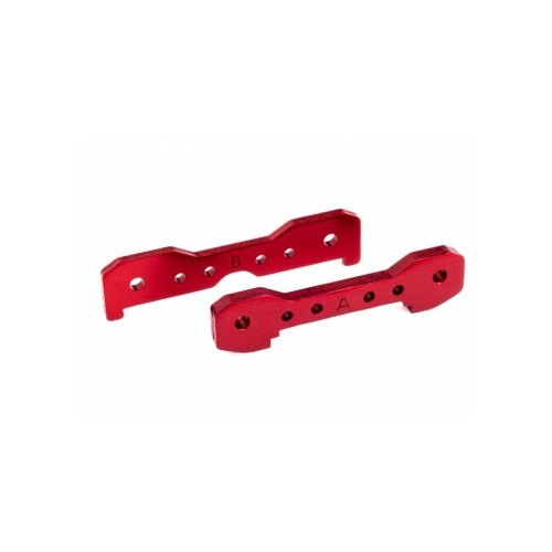 Traxxas 9527R Tie-Bars Front Alu Red Sledge