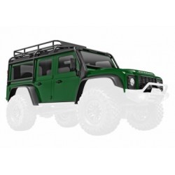 Traxxas 9712-GRN Body TRX-4M Land Rover Defender Green Complete