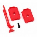 Traxxas 9721 Fuel Canisters, Jack Red Land Rover Defender TRX-4M
