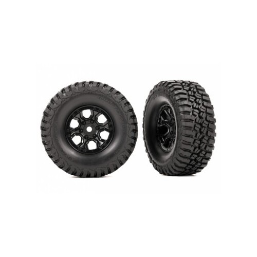 Traxxas 9774 Tires & Wheels BFGoodrich Mud-Terrain T/A 2.2x1.0 (2)
