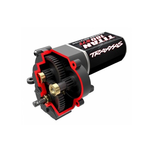 Traxxas 9791R Transmission Crawl Gearing Complete with Motor TRX-4M