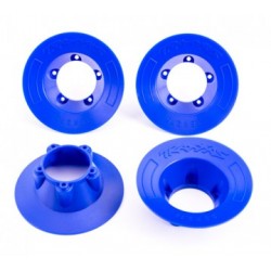 Traxxas 9569X Wheel Covers Blue (for Wheels 9572) (4)