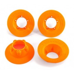 Traxxas 9569T Wheel Covers Intense Orange (for Wheels 9572) (4)