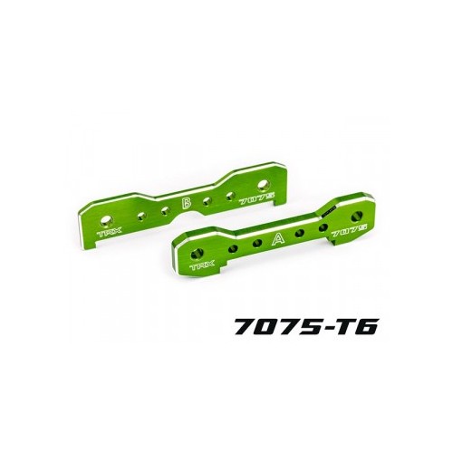 Traxxas 9629G Tie-Bars Front Alu HD Green Sledge