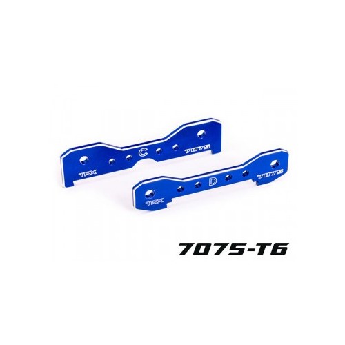 Traxxas 9630 Tie-Bars Rear Alu HD Blue Sledge