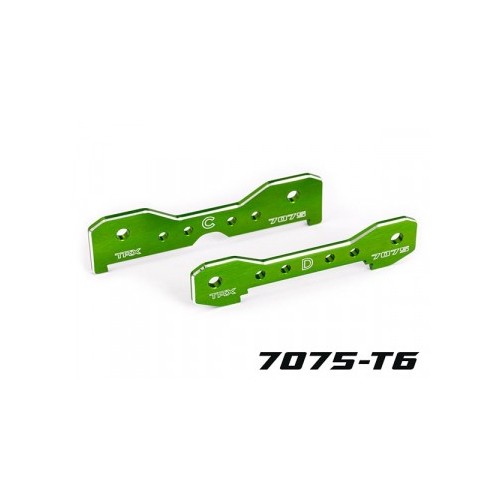 Traxxas 9630G Tie-Bars Rear Alu HD Green Sledge