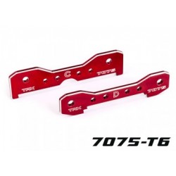 Traxxas 9630R Tie-Bars Rear Alu HD Red Sledge