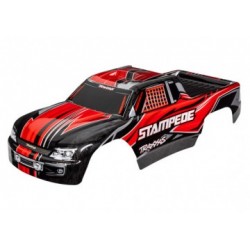 Traxxas 3651 Body Stampede 2WD Red Painted