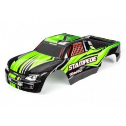 Traxxas 3651G Body Stampede 2WD Green Painted