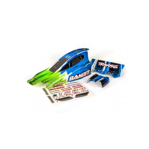 Traxxas 2450X Body Bandit Green Painted