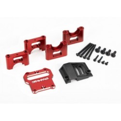 Traxxas 9584R Mount Alu Red Center Diff Sledge