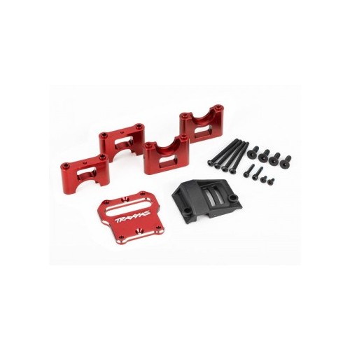 Traxxas 9584R Mount Alu Red Center Diff Sledge