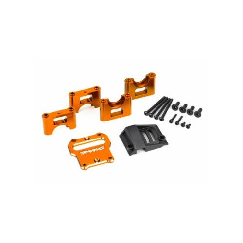 Traxxas 9584T Mount Alu Orange Center Diff Sledge