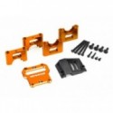 Traxxas 9584T Mount Alu Orange Center Diff Sledge