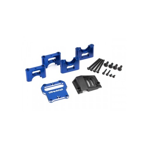 Traxxas 9584X Mount Alu Blue Center Diff Sledge