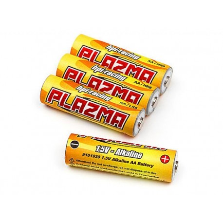 Plazma 1.5V Alkaline Aa Batteries 4Pcs