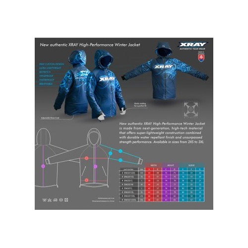 Xray High-Performance Winter Jacket (XL) - 396501XL
