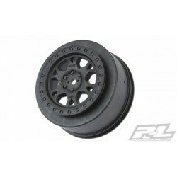 Wheels Impulse 2.2/3.0 Black (2) SC10, ProTrac Slash