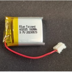 LiPo batteri 3,7v 180mah 602025 med molex stik