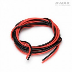 Wire Red & Black 20AWG D0.7/1.9mm x 1m