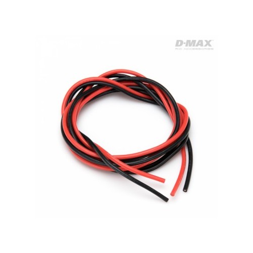 Wire Red & Black 18AWG D1.1/2.4mm x 1m