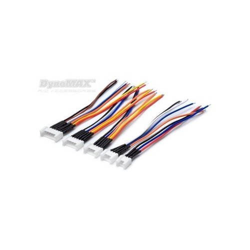 Balance Connector Set TP Male (pin) with wire 2-6S