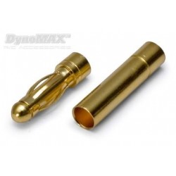 Connector Bullet Male+Female 3mm 10