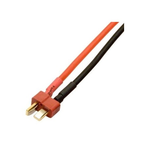 Connector T-Plug Male with 10cm 14AWG wires