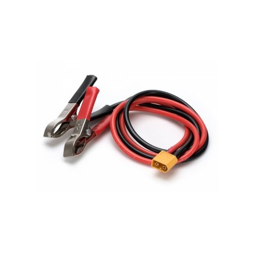 XT60 DC Input Leads with Lead-Battery Alligator Clips 610mm