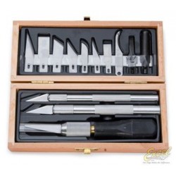 Knife set Pro. wooden case