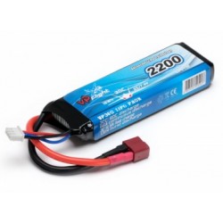 Li-Po Battery 2S 7,4V 2200mAh 30C T-Connector