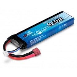 Li-Po Battery 2S 7,4V 3300mAh 25C T-Connector