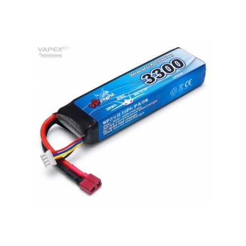 Li-Po Battery 3S 11,1V 3300mAh 25C T-Connector