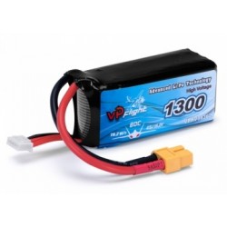 Li-Po Battery 4S 15,2V(HV) 1300mAh 80C XT60-connector