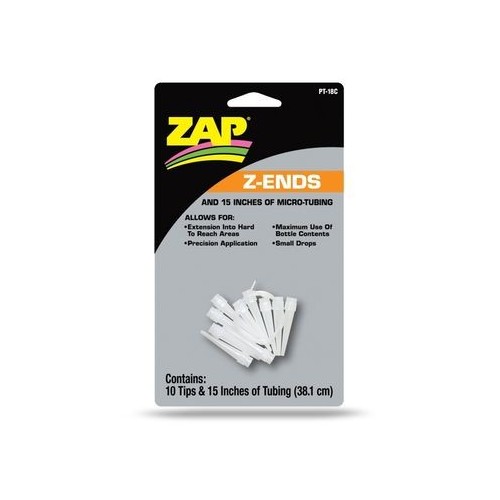 Z-End Extened Glue-tips + teflon tubing (10)