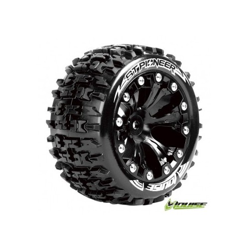 Tire & Wheel ST-PIONEER 2,8 Black 0-Offset (2 pcs.)