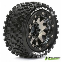 Tire & Wheel ST-UPHILL 1/10 Sv.krom Beadlock (0) Soft MFT (2